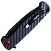 ElitEdge Linerlock Carbon Fiber Tanto Black