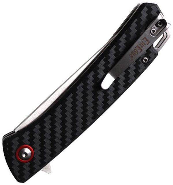 ElitEdge Linerlock Carbon Fiber Satin