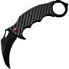 ElitEdge Karambit Linerlock Carbon Fiber Black