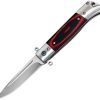 EE10B029RD.jpg ElitEdge Linerlock Red Folding Knife 3.75" Blade