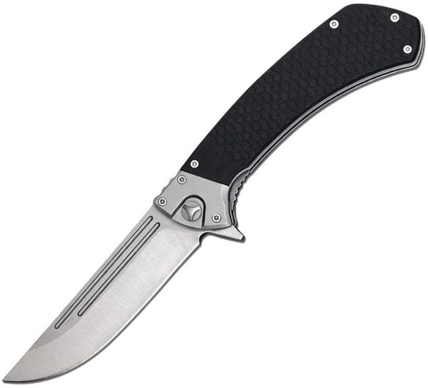 ElitEdge Linerlock 4in Black G10 Folding Knife