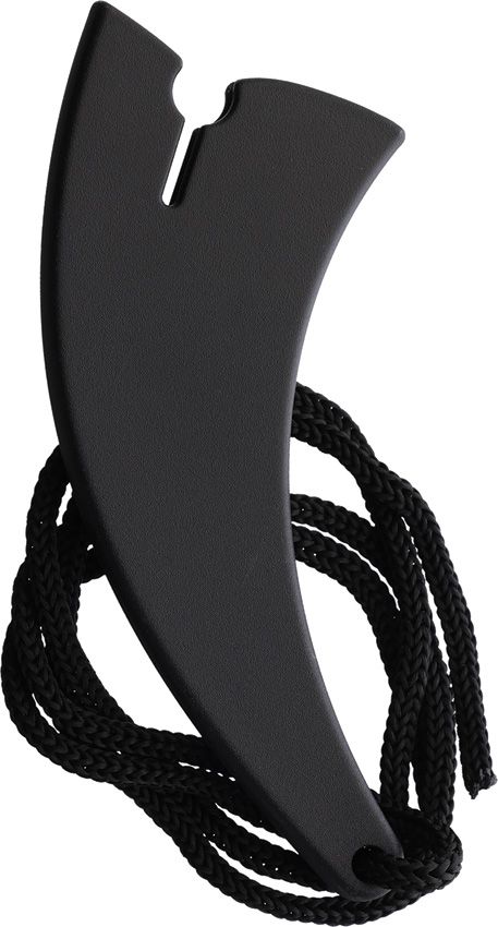 ElitEdge Karambit Fixed Black ABS Neck Knife