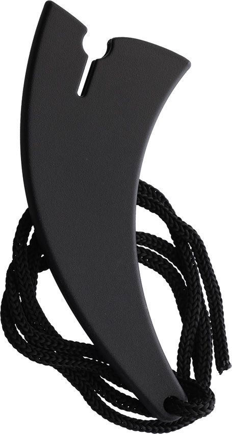 ElitEdge Karambit Fixed Red Finish ABS Neck Knife