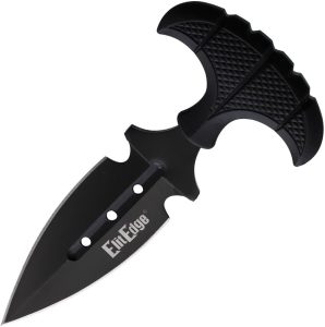 ElitEdge Push Dagger Black Double Edge Stainless