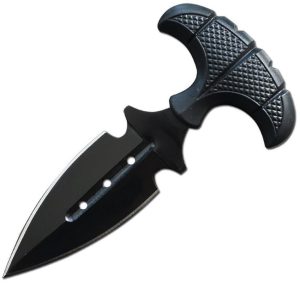 ElitEdge Push Dagger Black ABS Double Edge 440
