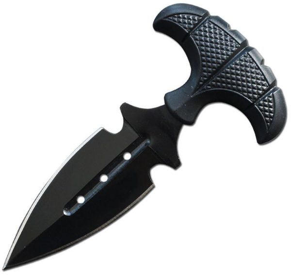 ElitEdge Push Dagger Black ABS Double Edge 440