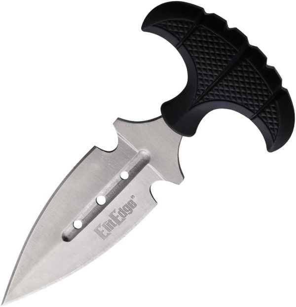 ElitEdge Push Dagger Satin Double Edge Stainless