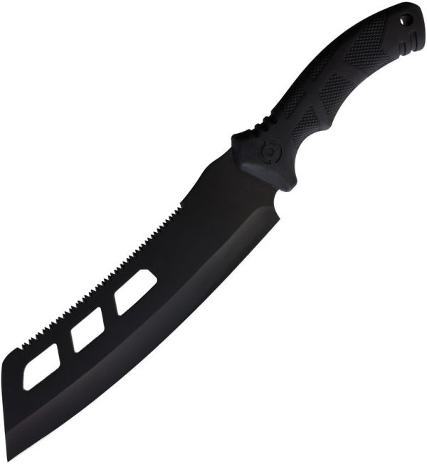 ElitEdge Tactical Fixed Blade Sawback 440C Stainless
