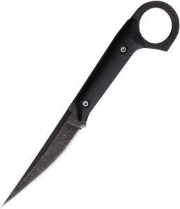 ElitEdge Fixed Blade Black - 440 Stainless Stonewash