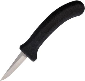 Poultry Knife 2.5 inches Stainless Stonewash - Black Handle