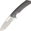 EKA Classic 8 Framelock Gray Titanium Stainless Knife