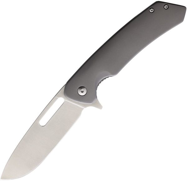 EKA Classic 8 Framelock Gray Titanium Stainless Knife
