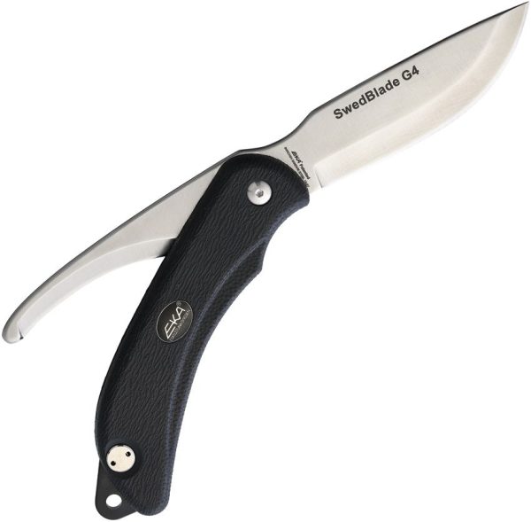 EKA Swedblade G4 Black Dual-Blade Hunting Knife