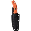 EKA Swedblade G4 Orange Fixed Blade Knife 12C27 Sandvik Steel