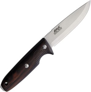 EKA Nordic W12 Wood Fixed Blade Knife Sandvik 12C27 Stainless