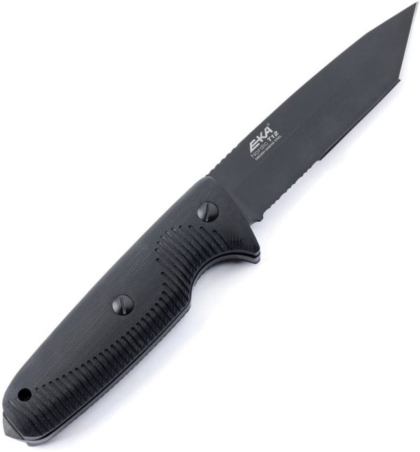 EKA Nordic T12 Fixed Blade Knife Sandvik 12C27 Tanto