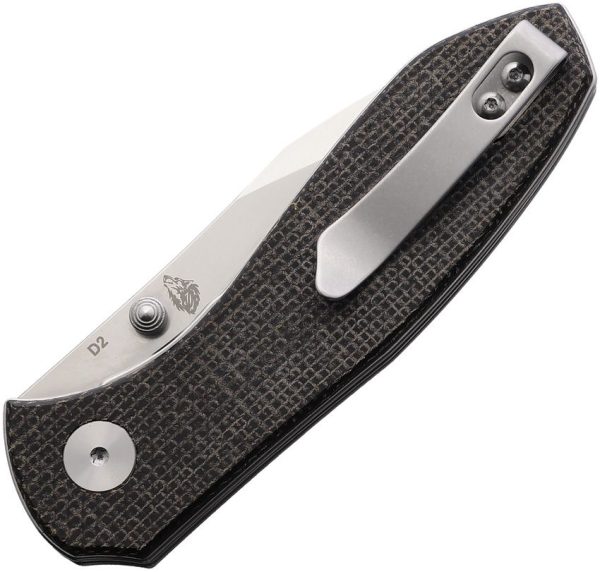 Kasador Linerlock Black Mic