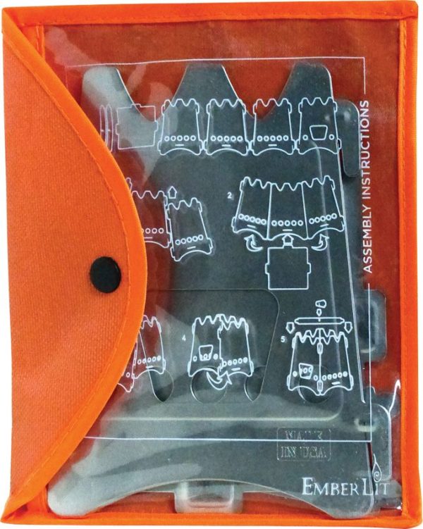 EmberLit Original Stove - 304 Stainless Flat Pack