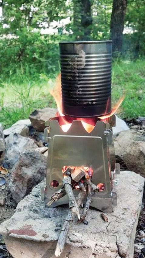 EmberLit Original Stove - 304 Stainless Flat Pack