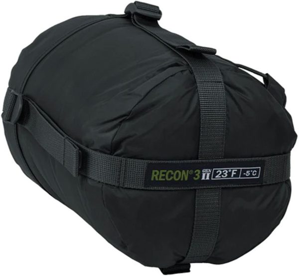 ELSRECON3B.jpg Elite Survival Recon 3 Sleeping Bag Black Tactical -5C