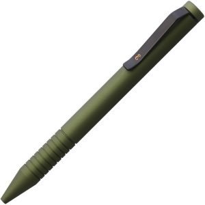 Everyman Grafton Mini Twist Tactical Pen Matte OD Green EDC