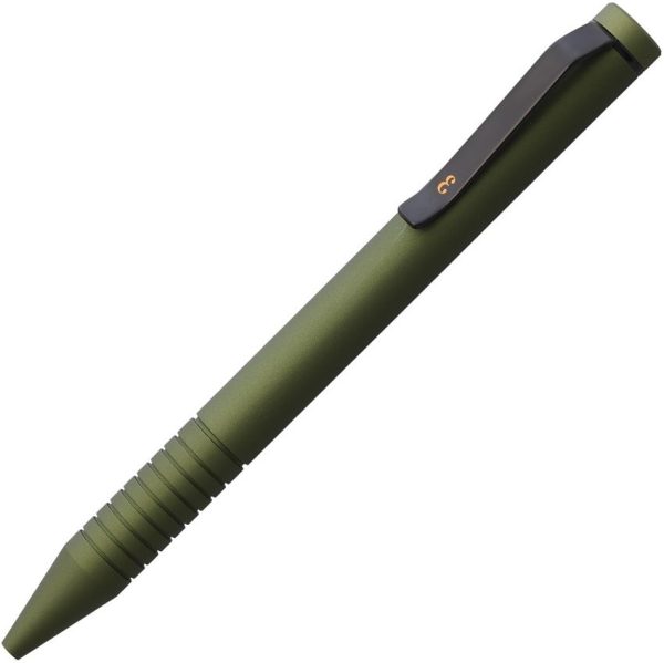 Everyman Grafton Mini Twist Tactical Pen Matte OD Green EDC