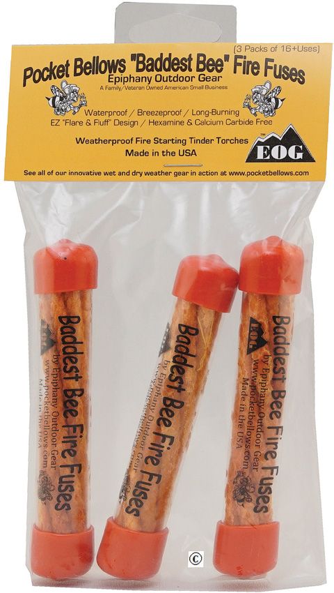 EOGBB3X.jpg Epiphany Outdoor Gear Baddest Bee Fire Fuses 3-Pack