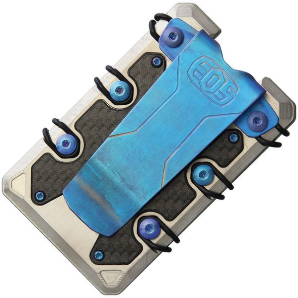 EOS050_add_01.jpg EOS Wallet 3.0 Satin Blue Titanium RFID EDC Multi-Tool