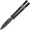 EOS Black Serpent Butterfly - CPM S35VN Titanium