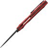 EOS Dorado S Framelock Red - CPM S90V Titanium