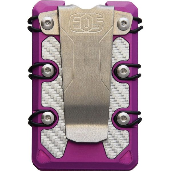 EOS 3.0 Lite Wallet Purple - Aluminum Titanium