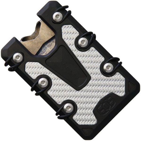 EOS 3.0 Lite Wallet Black Titanium Money Clip RFID Block