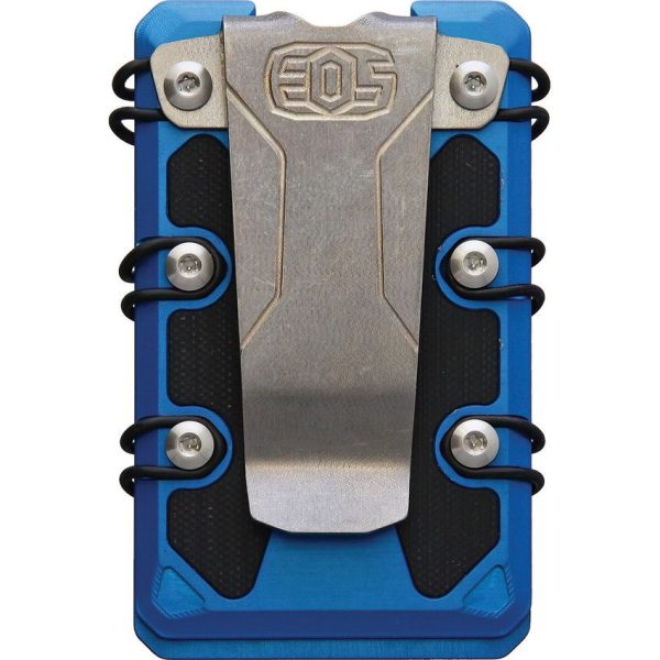 EOS 3.0 Lite Wallet Blue - Aluminum Titanium