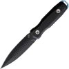 EOS Mini Thresher Fixed Blade CPM-3V Carbon Steel Black