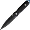 EOS Mini Thresher Fixed Blade CPM-3V Carbon Steel Black