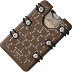 EOS Wallet 3.0 Lite Bronze Hex Titanium Money Clip