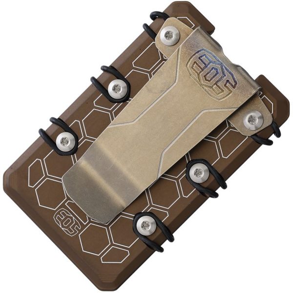 EOS Wallet 3.0 Lite Bronze Hex Titanium Money Clip