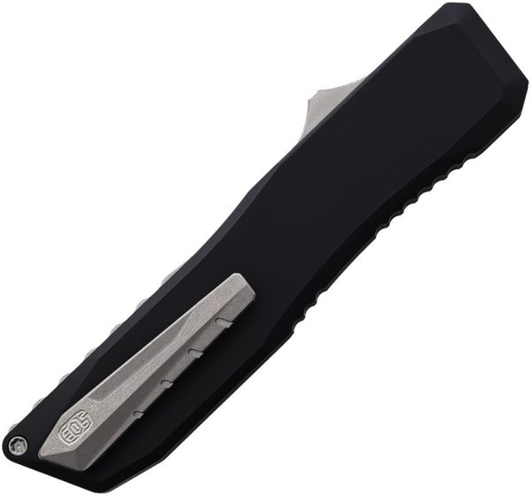 EOS Auto Harpoon OTF CPM-20CV Black Automatic Knife