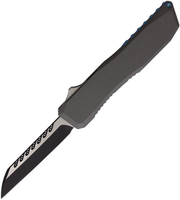 EOS Auto Harpoon OTF Gray CPM-20CV Knife