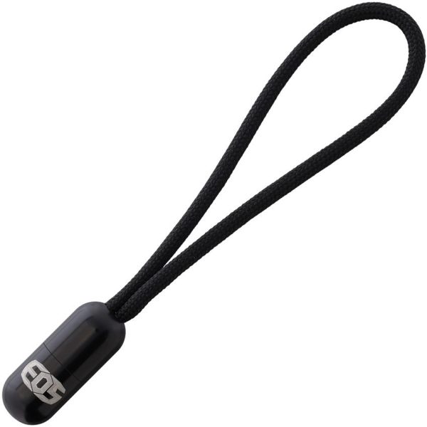 EOS Pill Bead Lanyard Black Aluminum