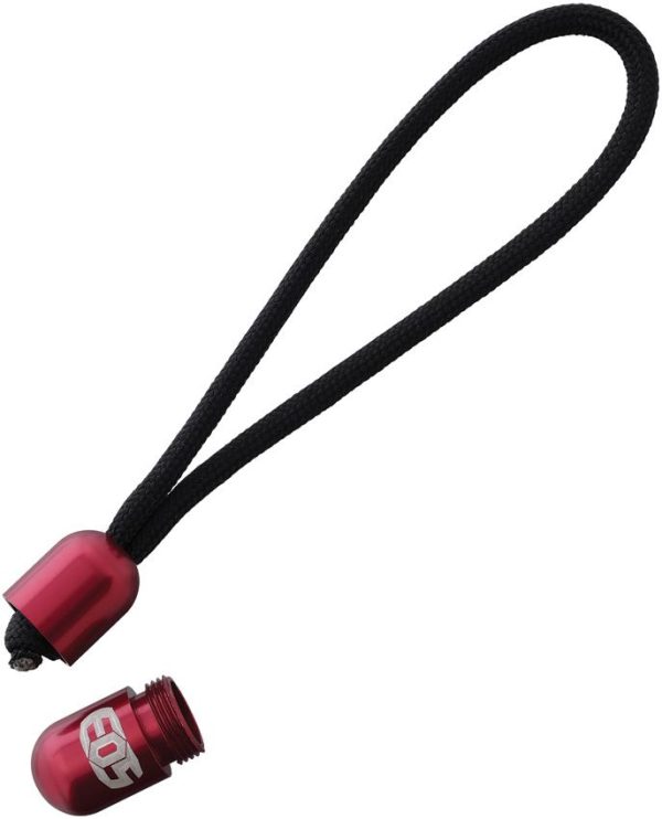 EOS126_add_01.jpg EOS Pill Bead Lanyard Red Aluminum