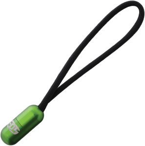 EOS Pill Bead Lanyard Green Aluminum