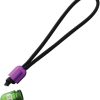 EOS Pill Bead Lanyard - Green/Purple Aluminum