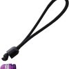EOS Pill Bead Lanyard - Black/Purple Aluminum