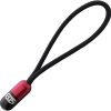 EOS Pill Bead Lanyard - Black/Red Aluminum