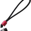 EOS Pill Bead Lanyard - Black/Red Aluminum