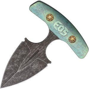 EOS137.jpg EOS Aztec Push Dagger AEB-L Stainless Titanium Fixed Blade