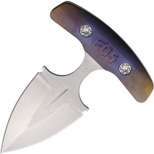 EOS138.jpg EOS Aztec Push Dagger Satin AEB-L Stainless Fixed Blade