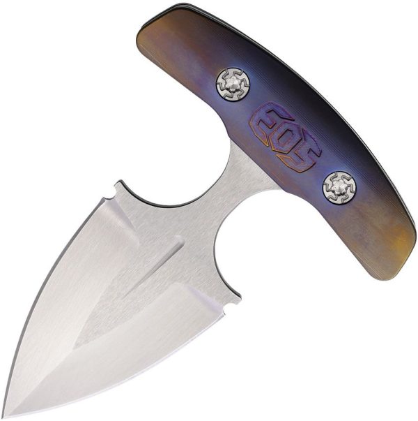 EOS138.jpg EOS Aztec Push Dagger Satin AEB-L Stainless Fixed Blade