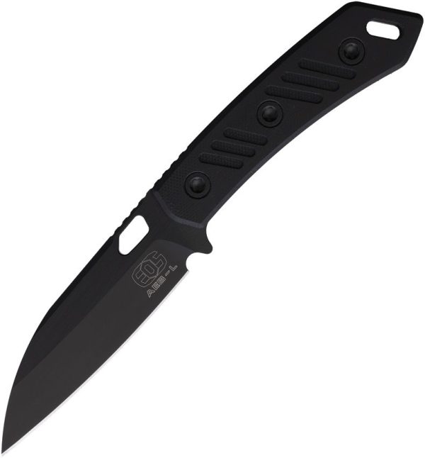 EOS142.jpg EOS Sandshark Fixed Blade Black G10 AEB-L Stainless USA